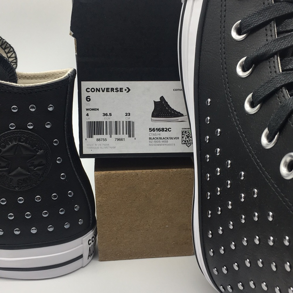 Converse CTAS HI black/silver - Picture 8 of 8